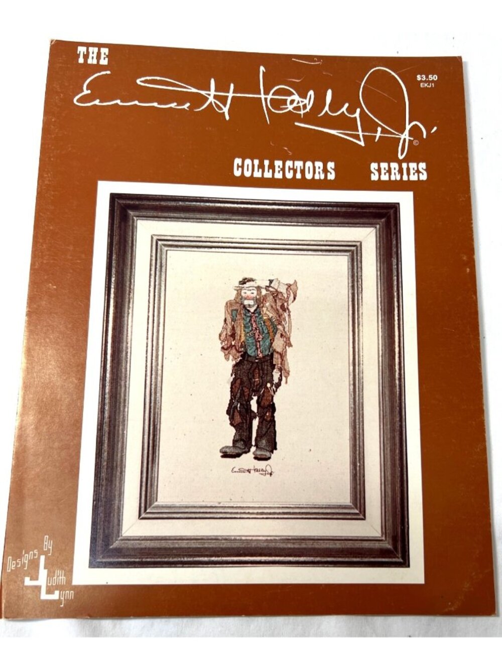 Emmett Kelly Jr. Collectors Series Cross-Stitch Pattern